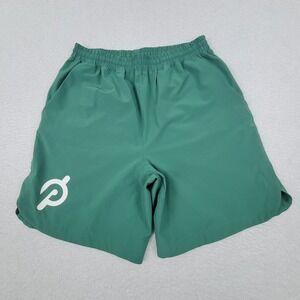 Peloton Sessions 8" Unlined Resistance Short Mens Small S Green Running Athletic